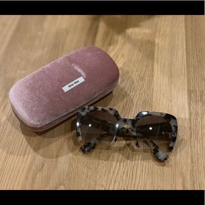 100% Authentic!! Miu Miu Tortoise
